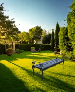 Gardeluxe Gartenbank HELIOS-M 120 cm